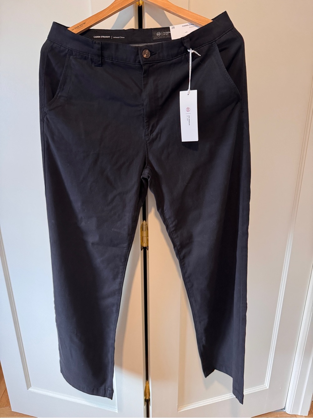 BNWT AG “Caden” Straight Leg Trousers 28 - Picture 4 of 7